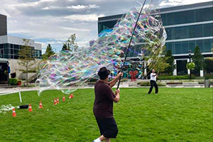 Guinness World Record Bubble Net